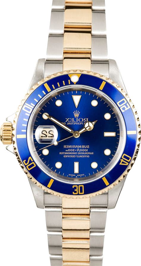 rolex submariner usato blu|rolex submariner date.